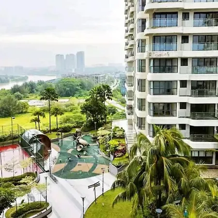 Bench/Seaviews4-13Pax/Johorbahru 9B Amberside Apartment Johor Bahru Exterior photo